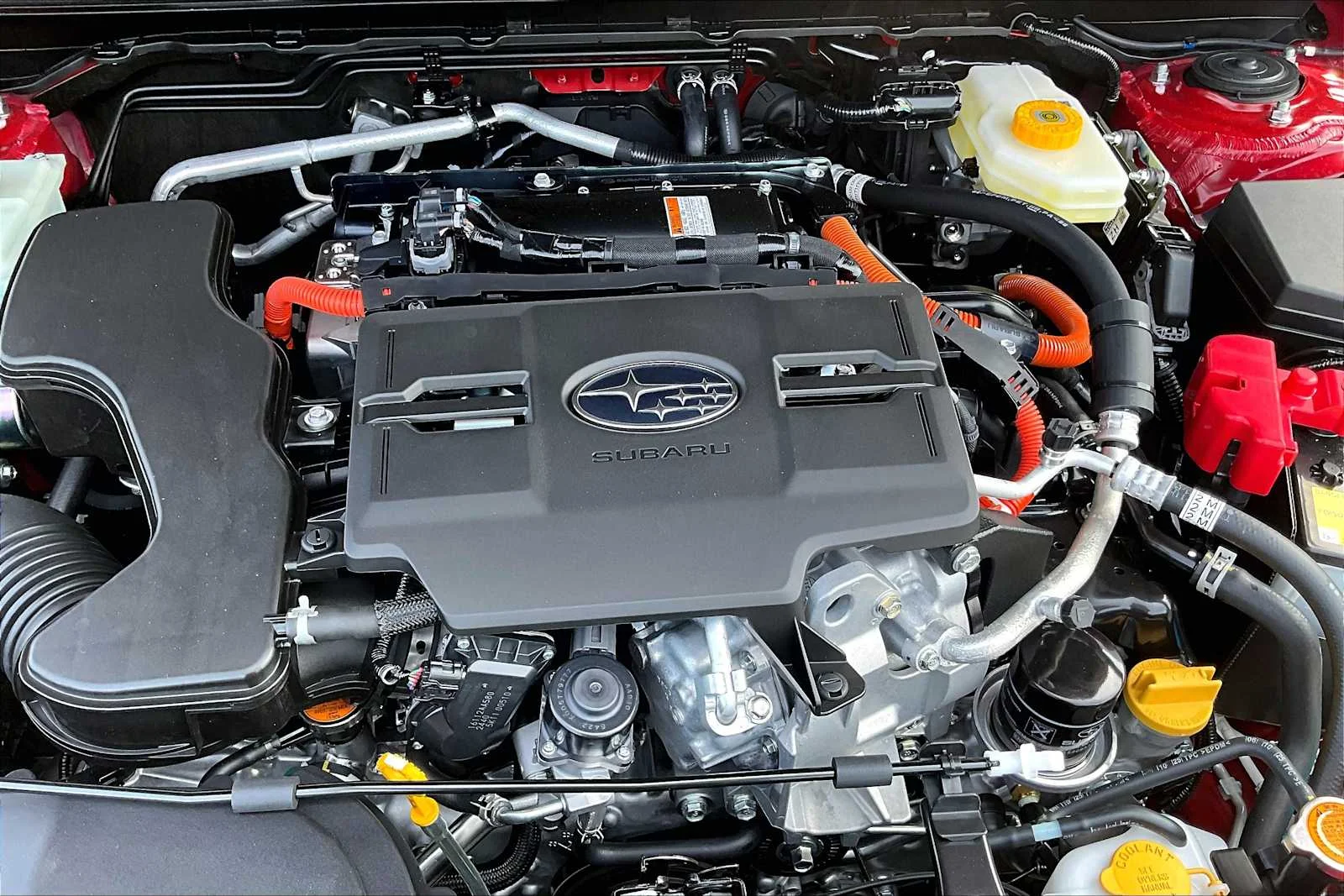 New 2026 Pure Red Subaru Limited Hybrid image 17