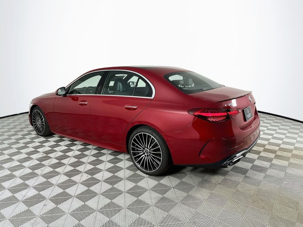 New 2026 MANUFAKTUR Patagonia Red Metallic Mercedes-Benz C 300 image 5