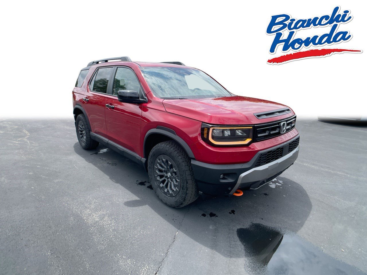 New 2026 Radiant Red Metallic II Honda TrailSport AWD image 1