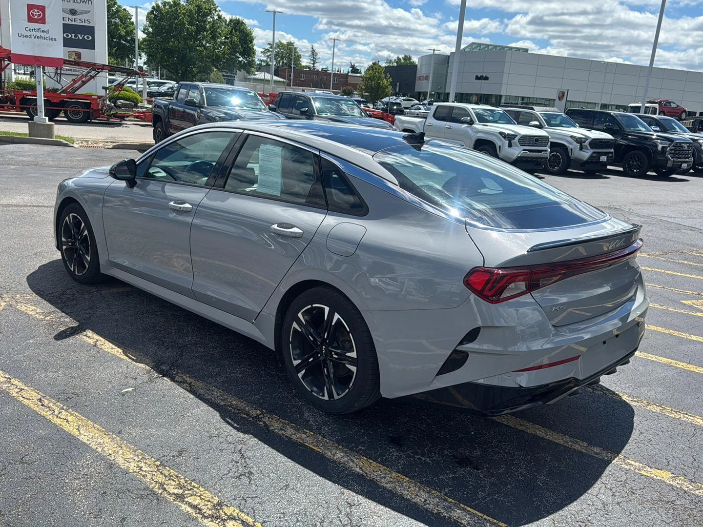 Used 2022 Wolf Gray Kia GT-Line image 4
