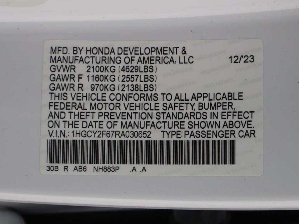 2024 Honda Accord Hybrid EX-L - Photo 54