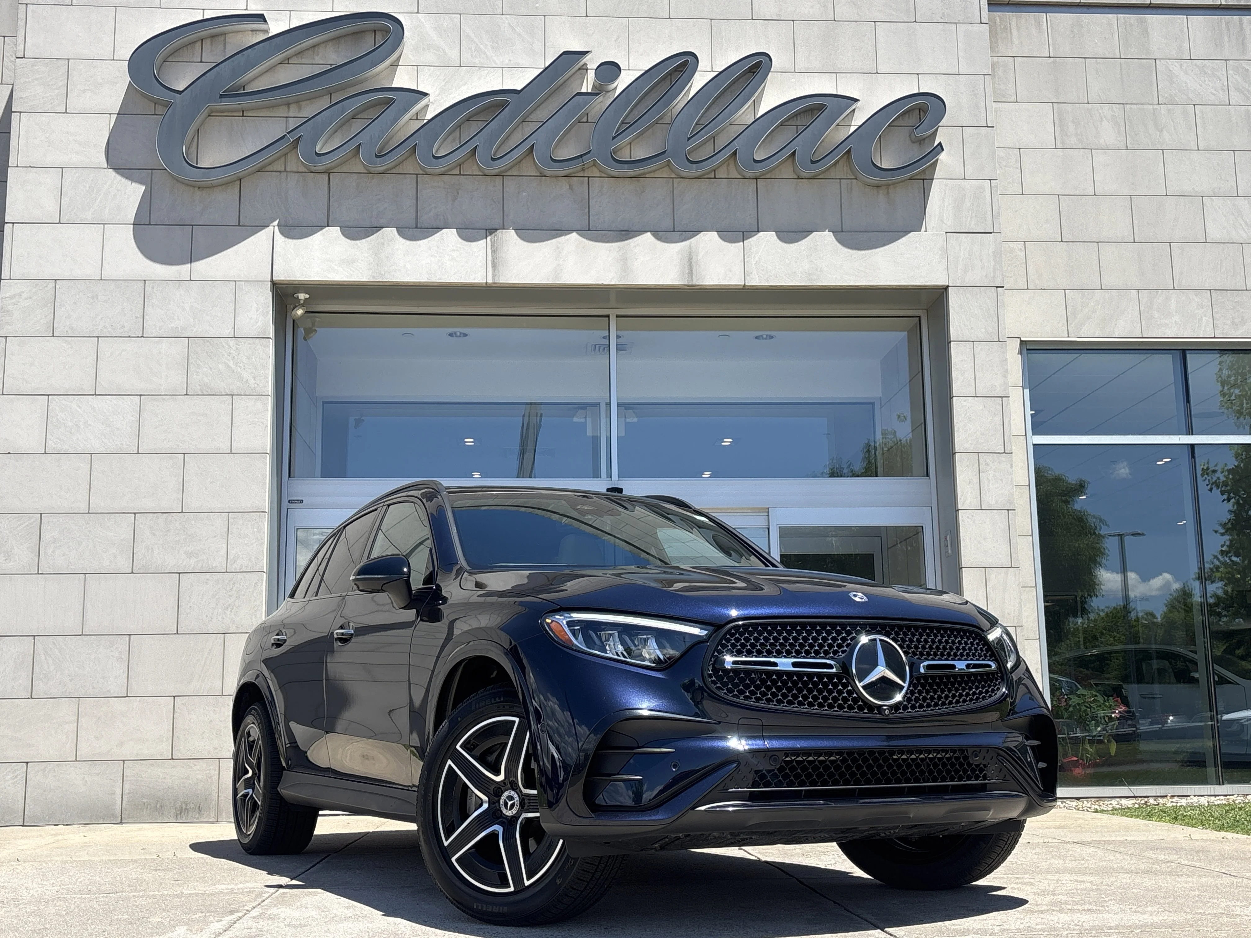 Used 2023 Black Mercedes-Benz GLC 300 image 1