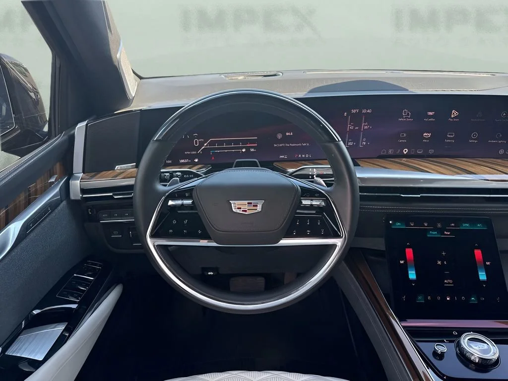 Used 2025 Galactic Gray Metallic Cadillac Sport Platinum image 18