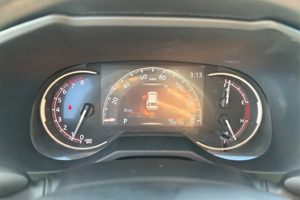 Used 2025 Red Toyota LE image 25