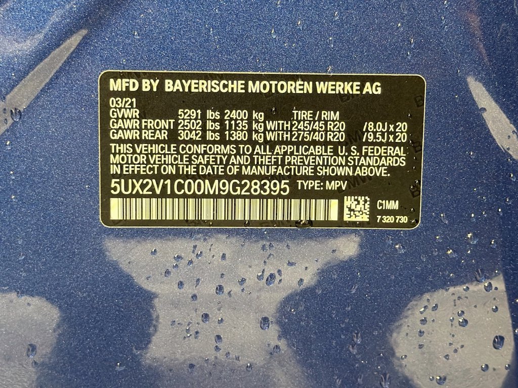 Used 2021 Blue BMW xDrive30i image 33