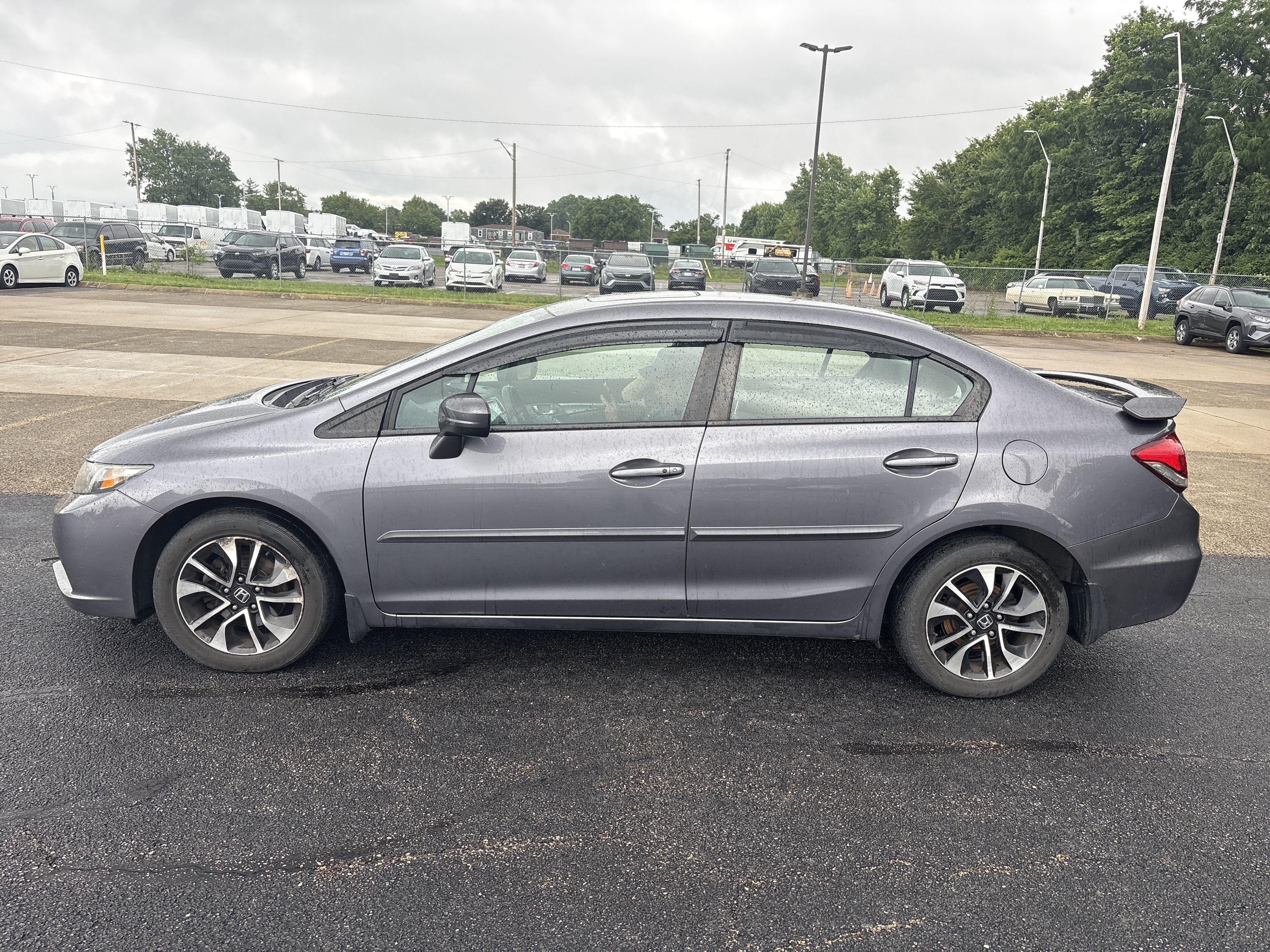 Used 2014 Urban Titanium Metallic Honda EX image 1