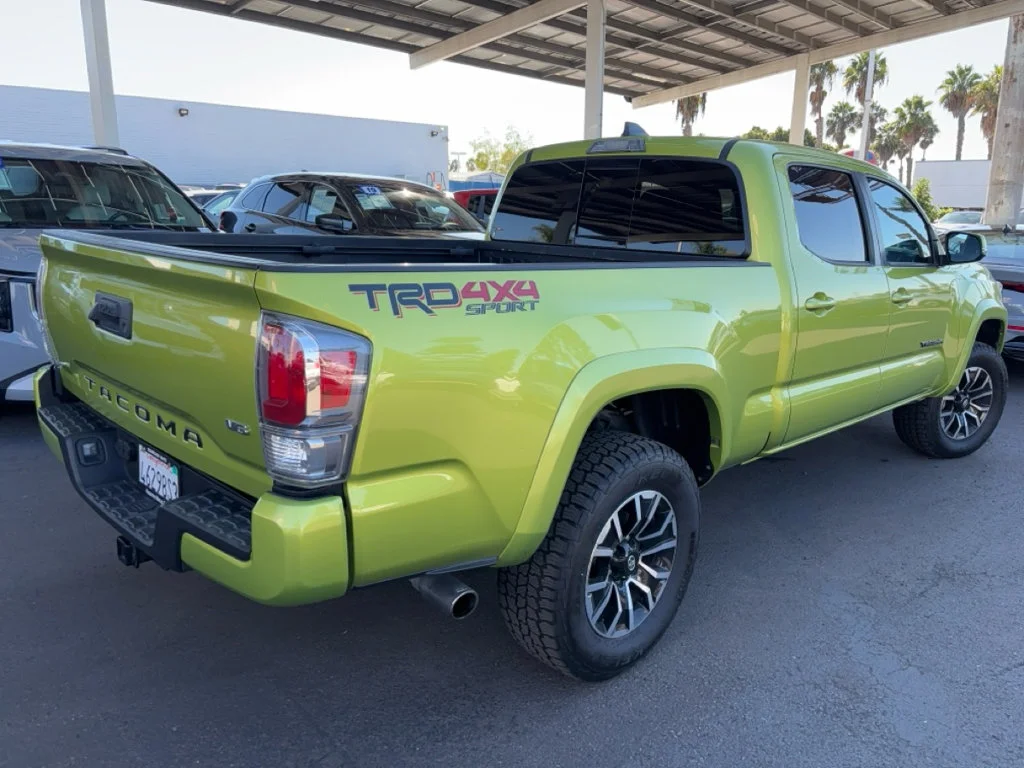 Used 2023 Electric Lime Toyota TRD Sport image 4