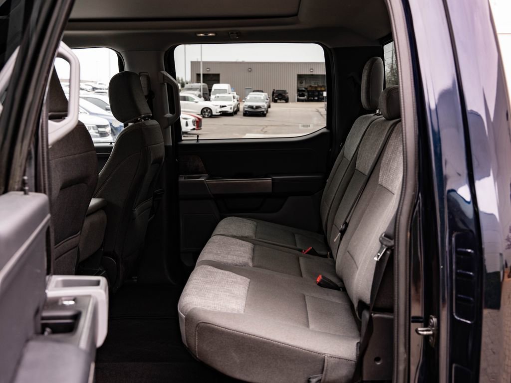 Used 2023 Antimatter Blue Metallic Ford XLT image 42