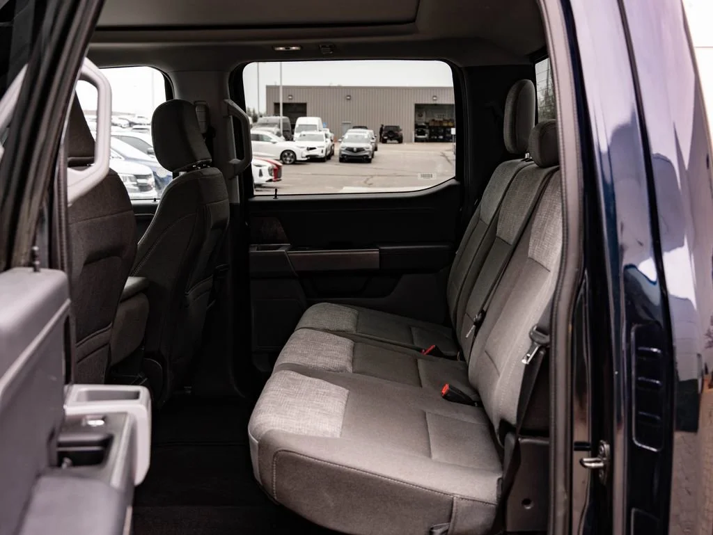 Used 2023 Antimatter Blue Metallic Ford XLT image 42