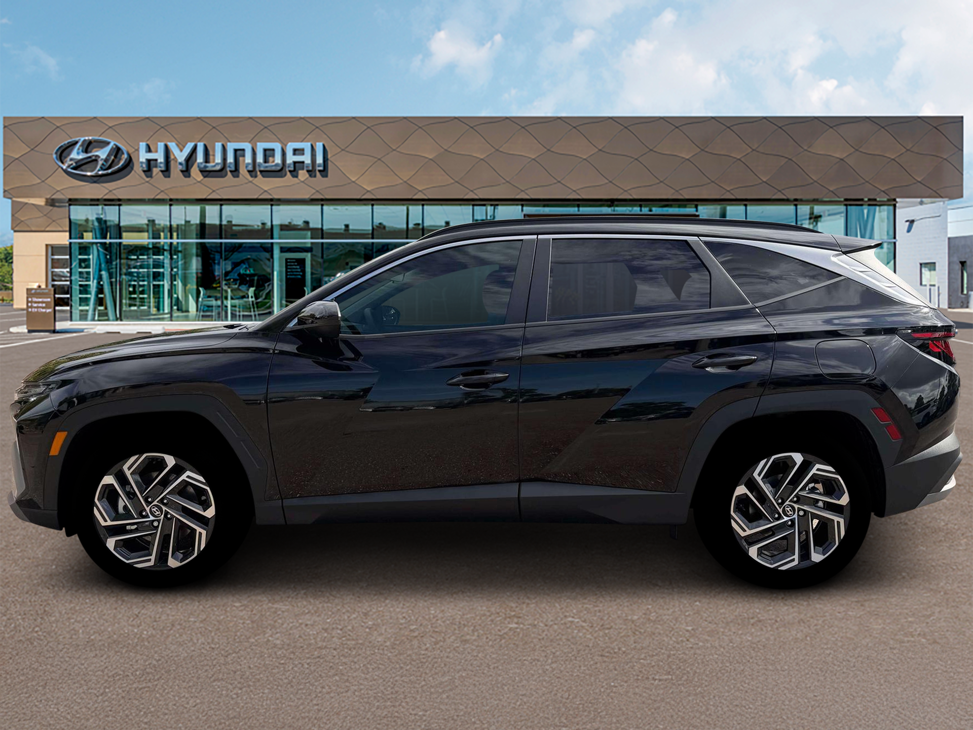 New 2026 Phantom Black Hyundai SEL Plus FWD image 3