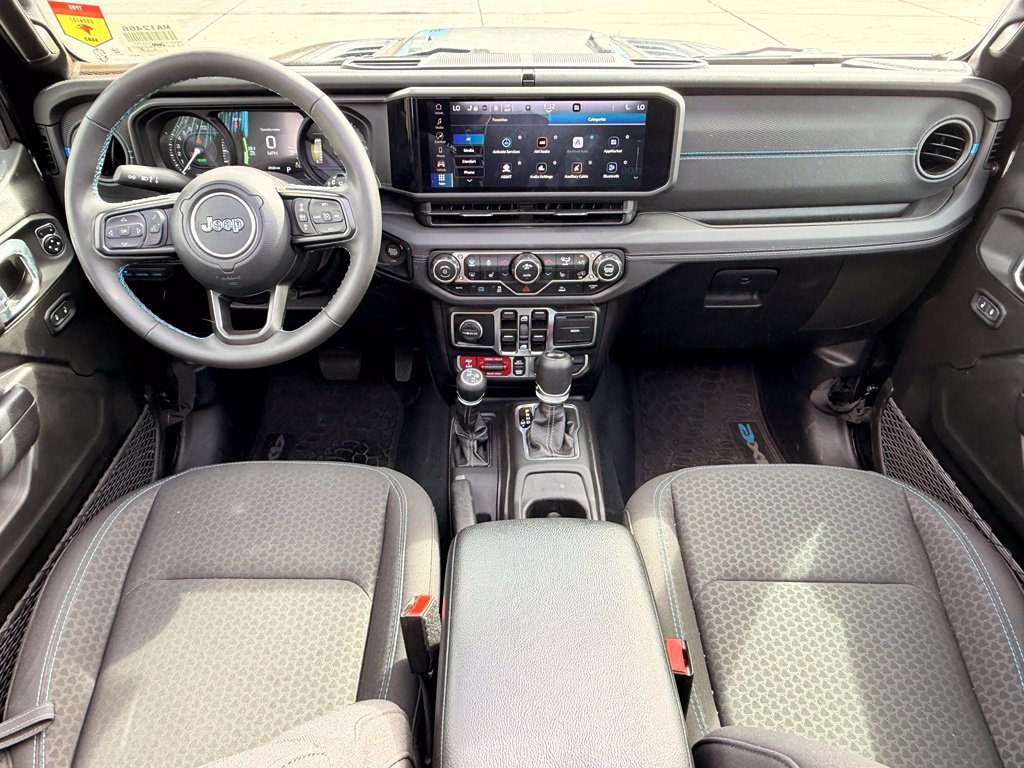 Certified Used 2024 Black Jeep Rubicon 4xe image 14