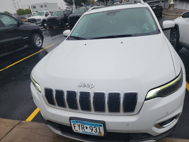 Certified Used 2021 White Jeep Limited image 2