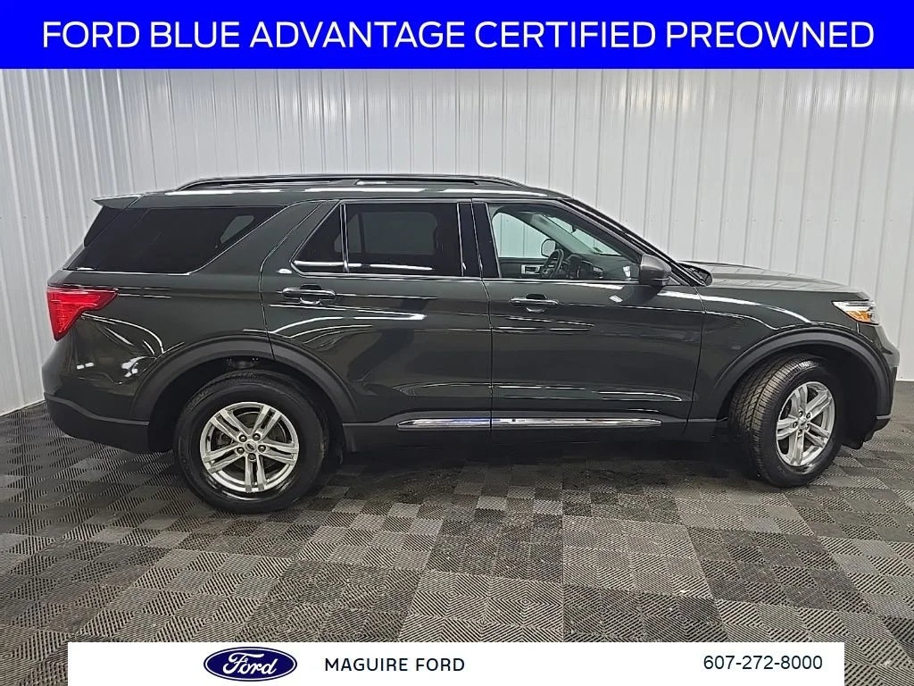 Used 2024 Green Metallic Ford XLT image 3