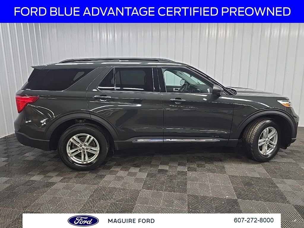 Used 2024 Green Metallic Ford XLT image 3
