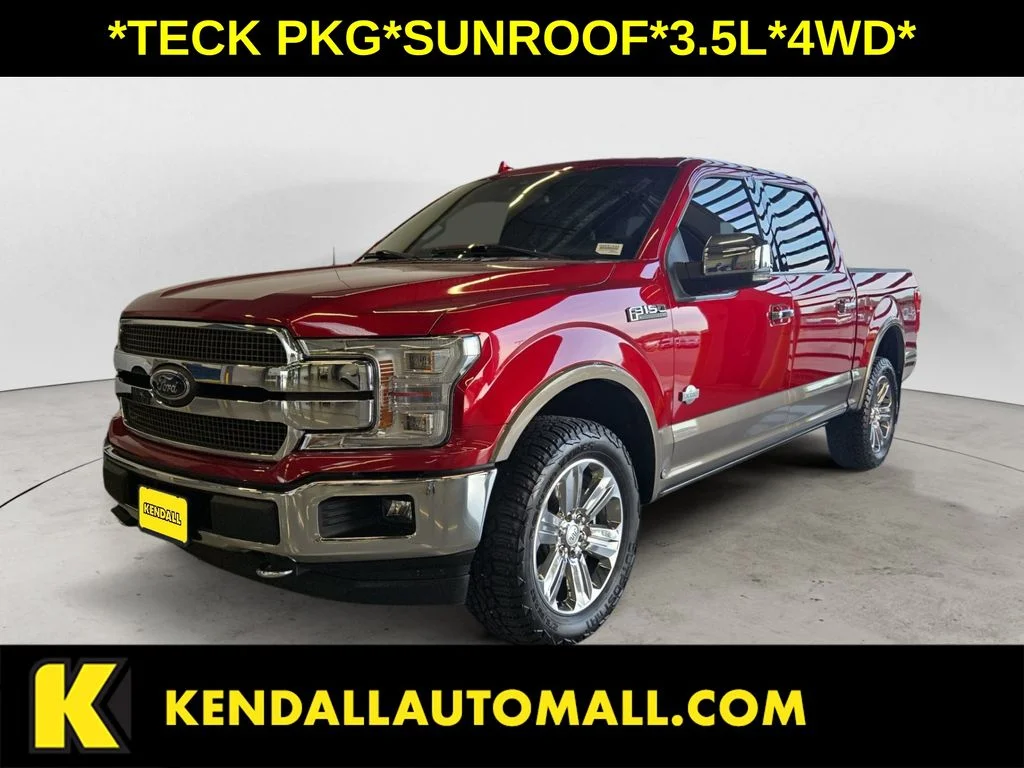 Used 2019 Red Ford King Ranch image 1