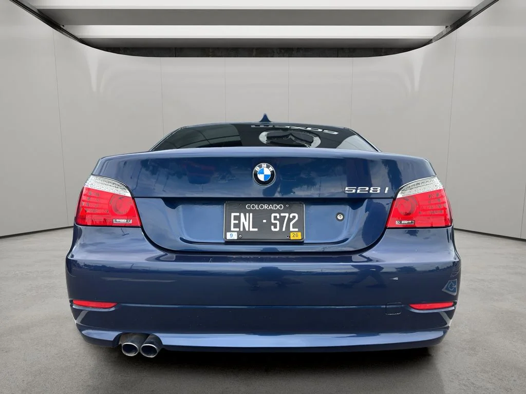 Used 2008 Monaco Blue Metallic BMW 528i image 4