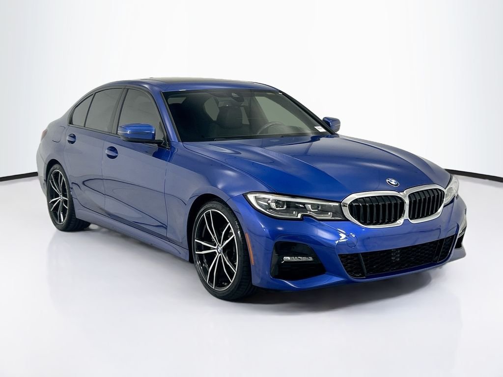 Used 2020 Blue Metallic BMW 330i image 3