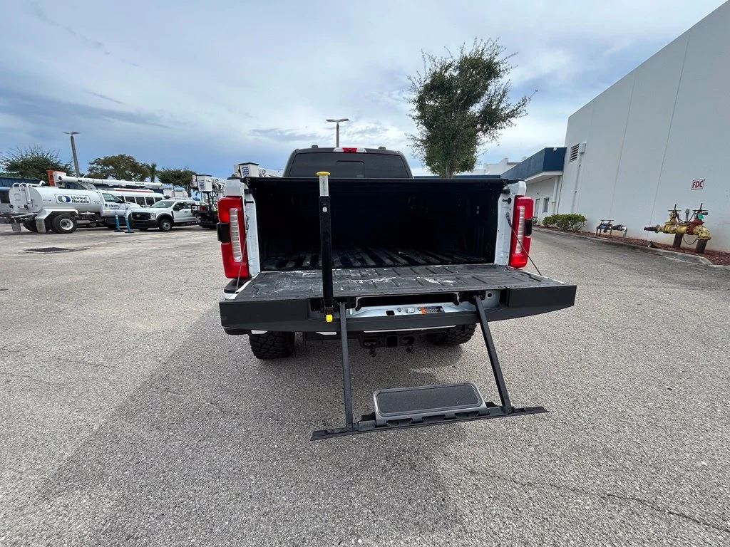Used 2024 Oxford White Ford LARIAT LIFTED BLACK WIDOW PKG image 36