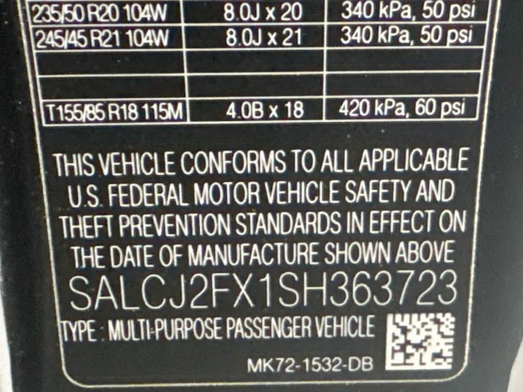 Certified Used 2025 Black Land Rover S image 30