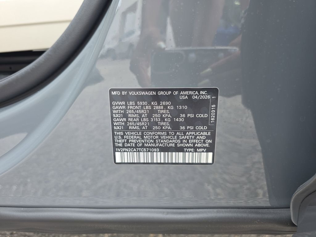 New 2026 Gray Volkswagen 2.0T SEL Premium R-Line image 43