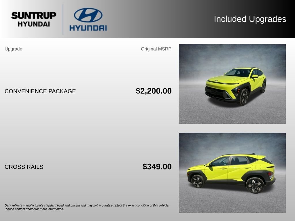Used 2024 Neoteric Yellow Hyundai SEL image 2