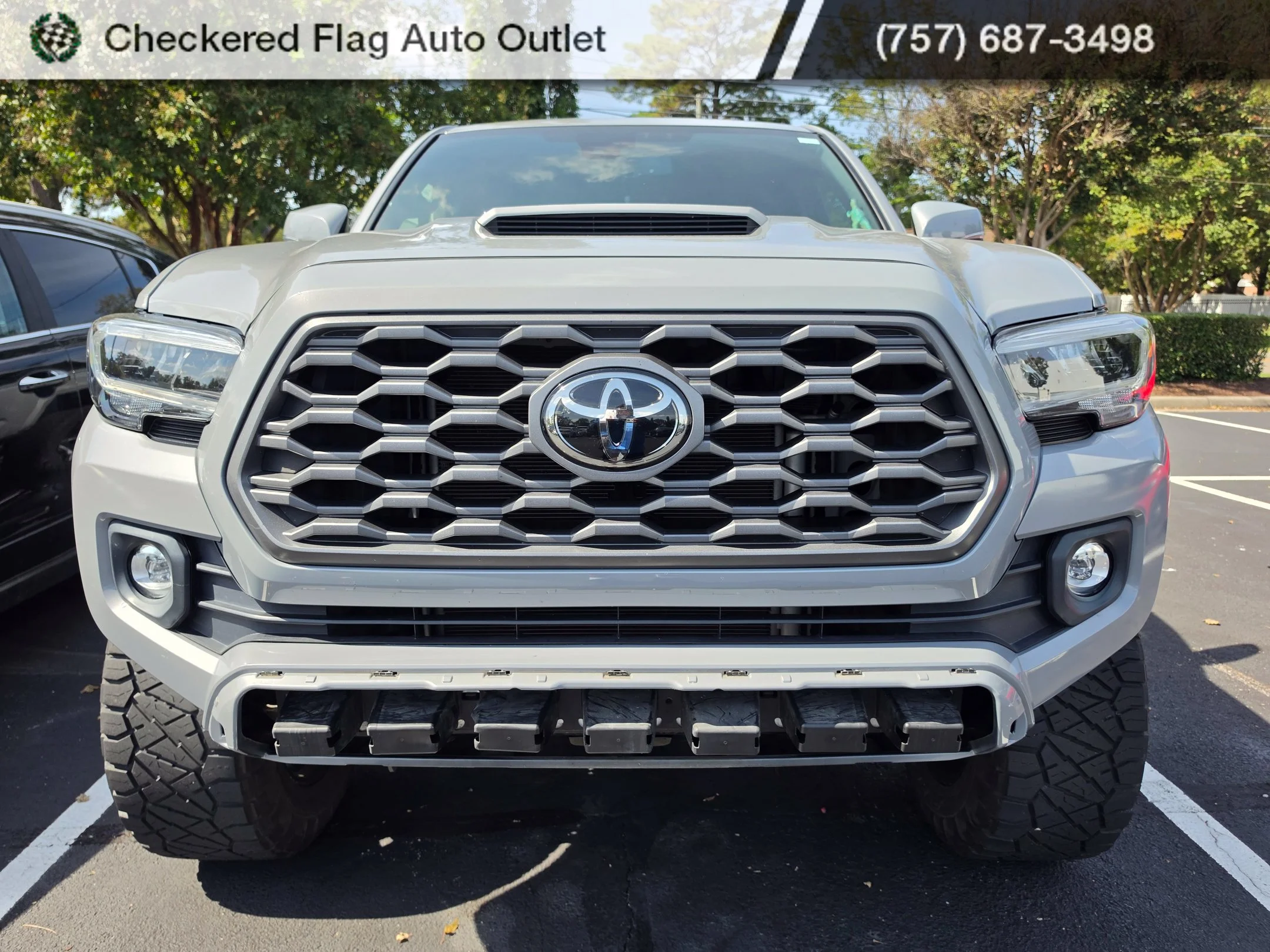 Used 2020 Cement Toyota TRD Sport image 2