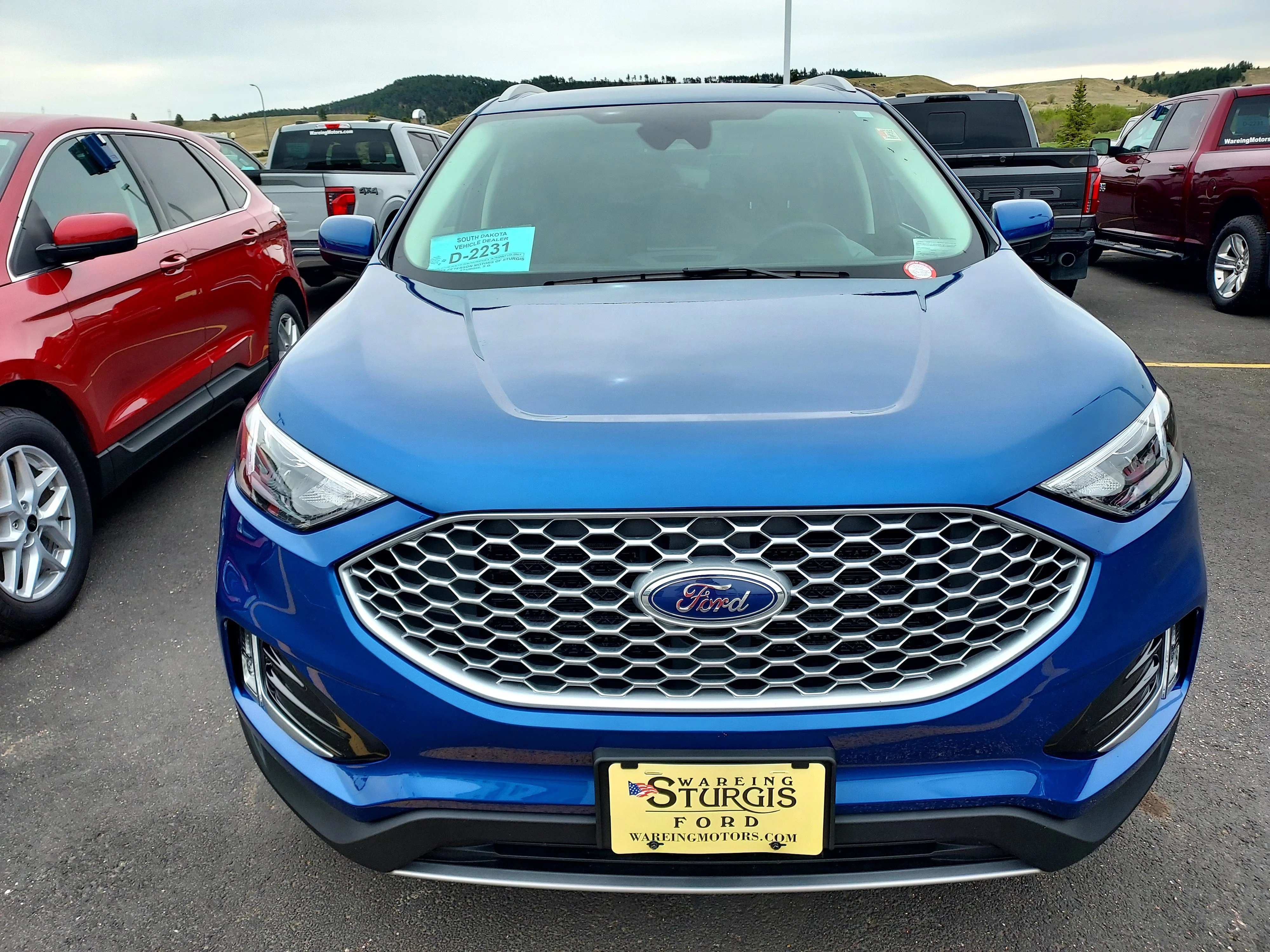 Used 2024 Blue Ford SEL image 11