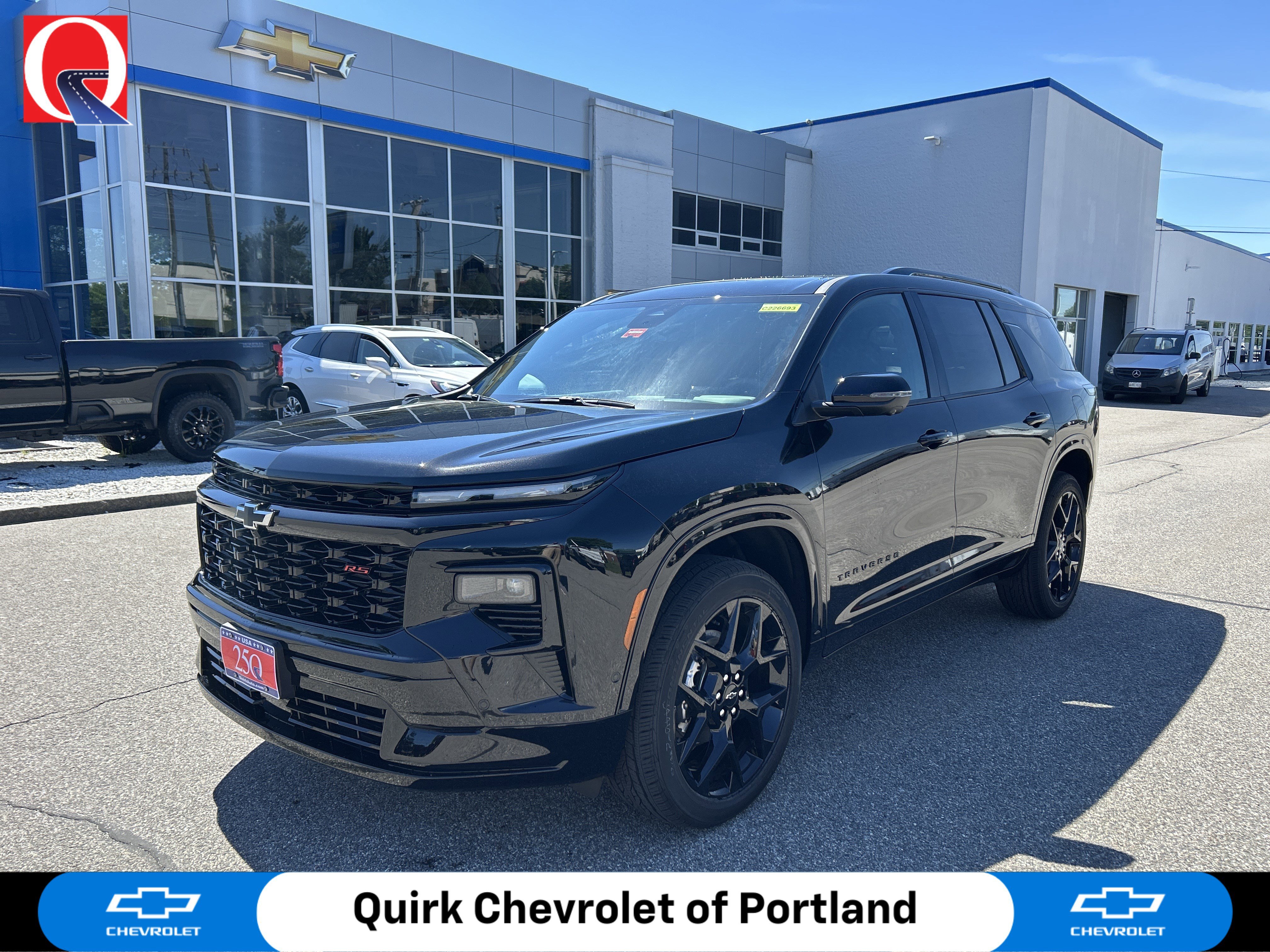 New 2026 Mosaic Black Metallic Chevrolet RS image 1