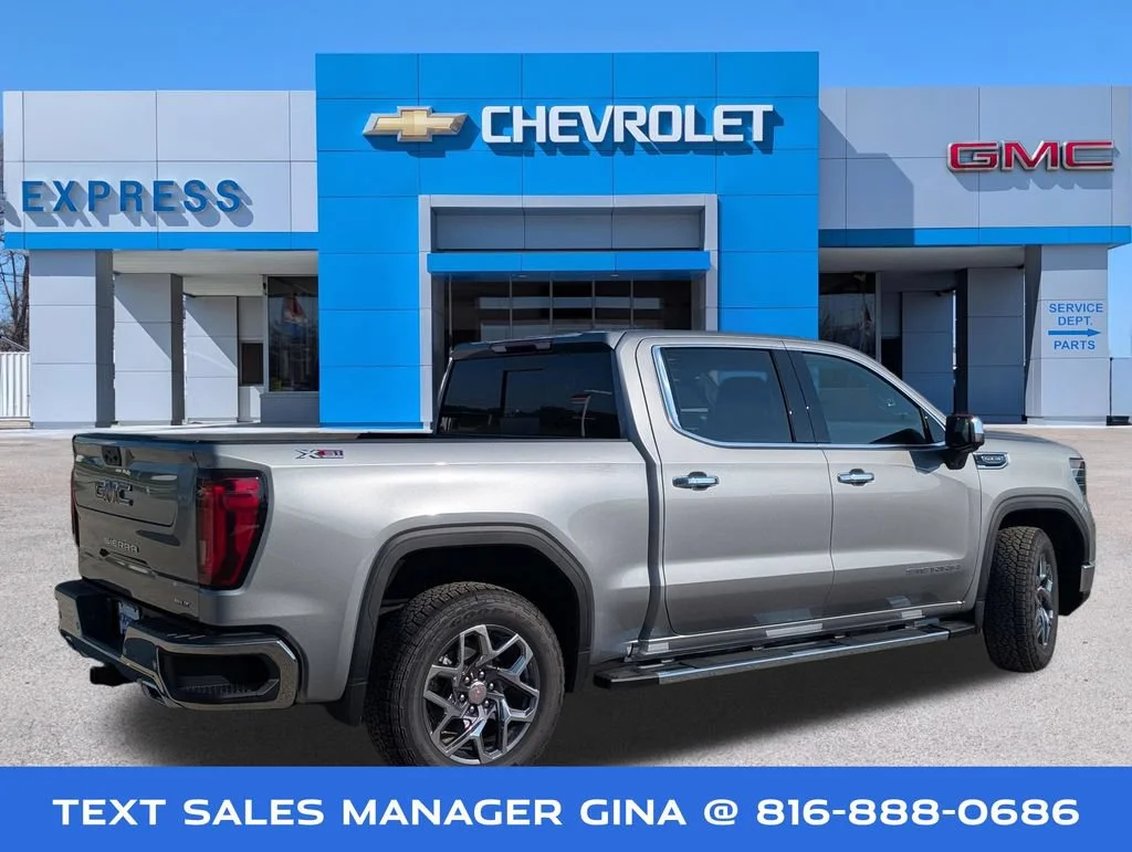 New 2026 Sterling Metallic GMC SLT image 3