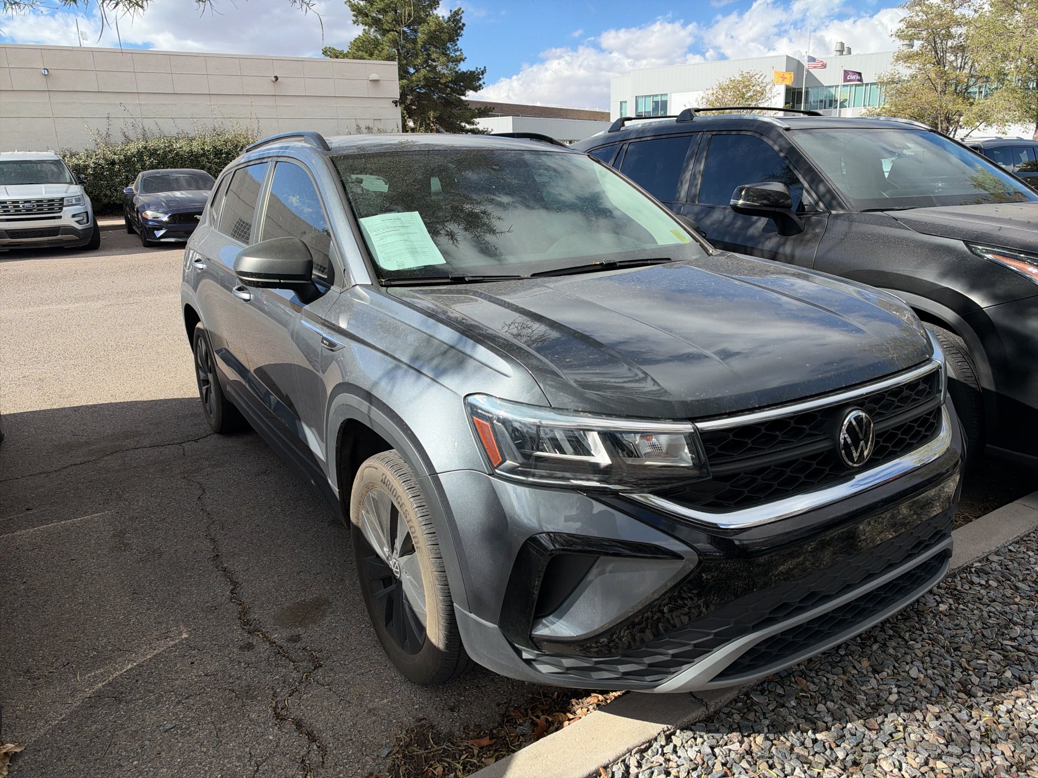 Used 2023 Platinum Gray Metallic Volkswagen S image 2