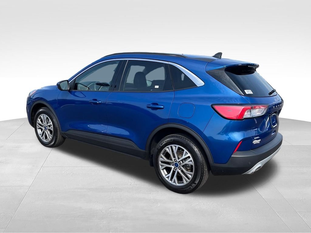 Used 2022 Blue Ford SEL image 3