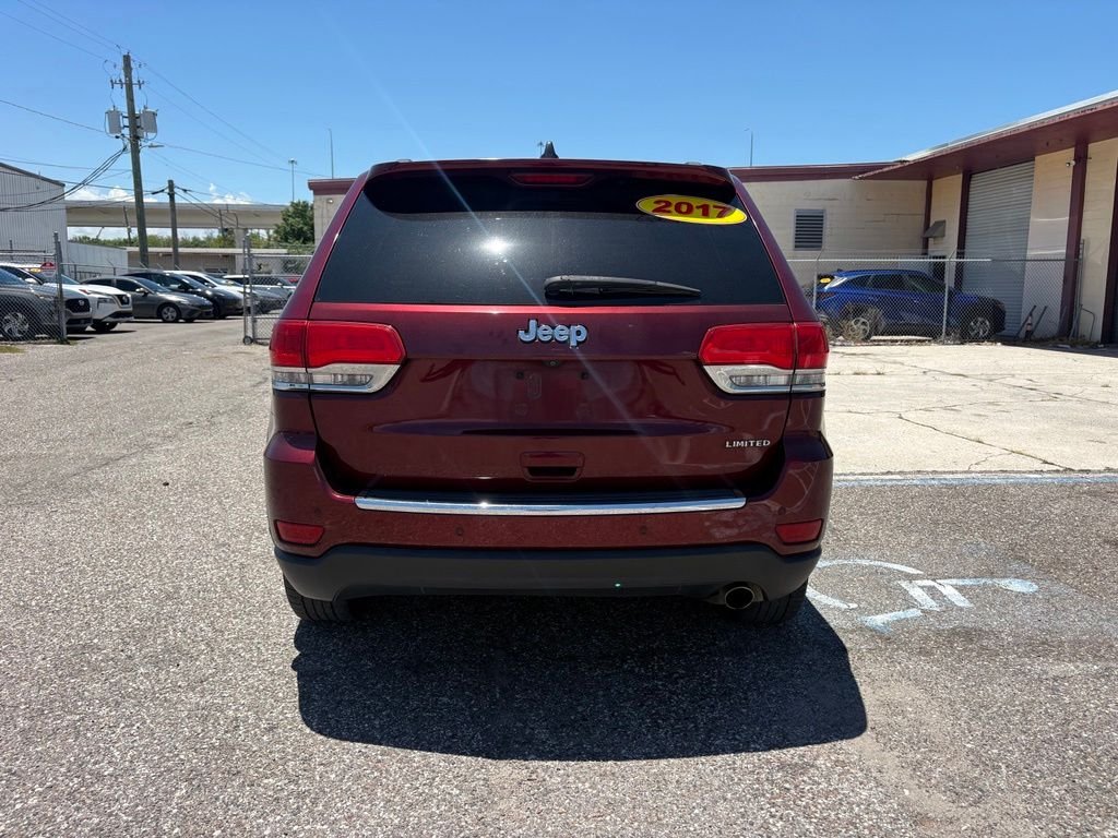 Used 2017 Red Jeep Limited image 4