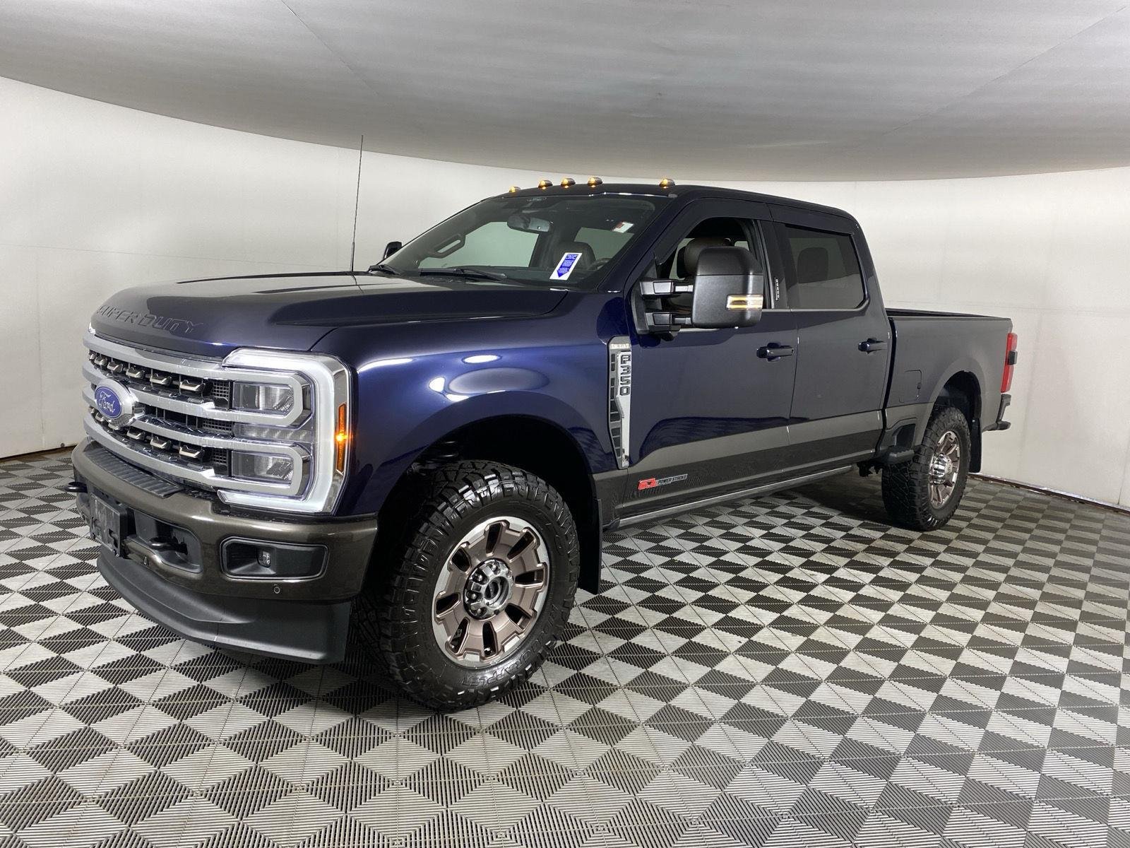 Used 2024 Antimatter Blue/Darkened Bronze Ford King Ranch image 6
