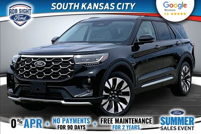 New 2026 Black Ford Platinum image 1