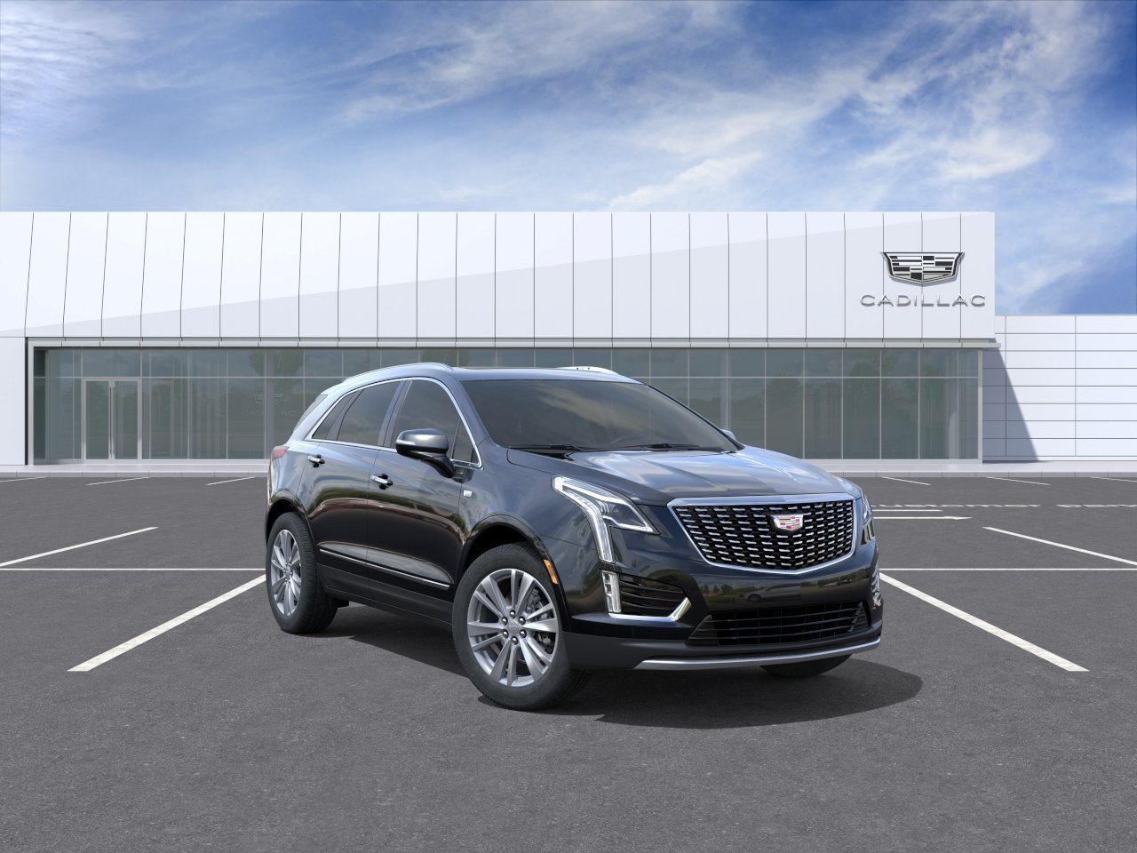 New 2025 Stellar Black Metallic Cadillac Premium Luxury image 1