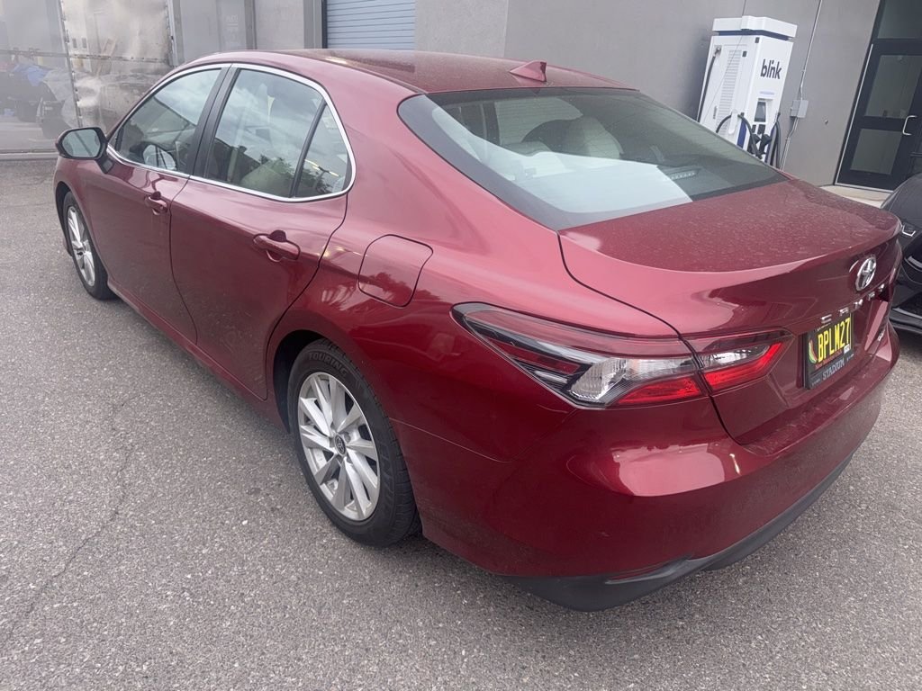 Used 2022 Red Toyota LE image 10