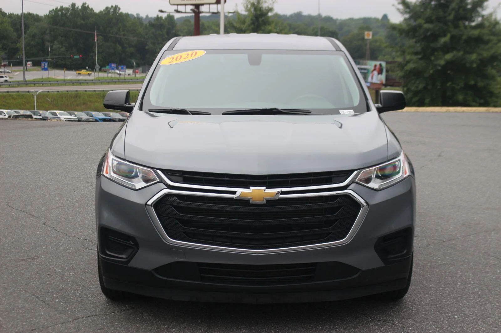 Used 2020 SATIN STEEL METALLIC Chevrolet LS image 2