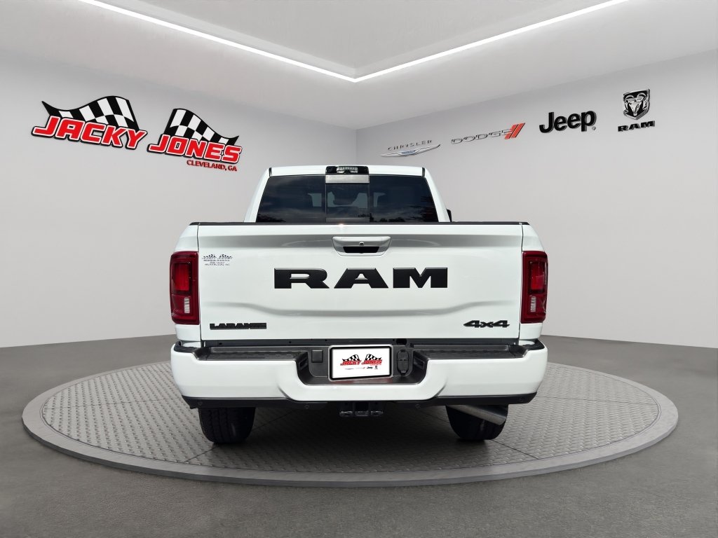 New 2026 Bright White Clear-Coat Exterior Paint RAM Laramie image 7