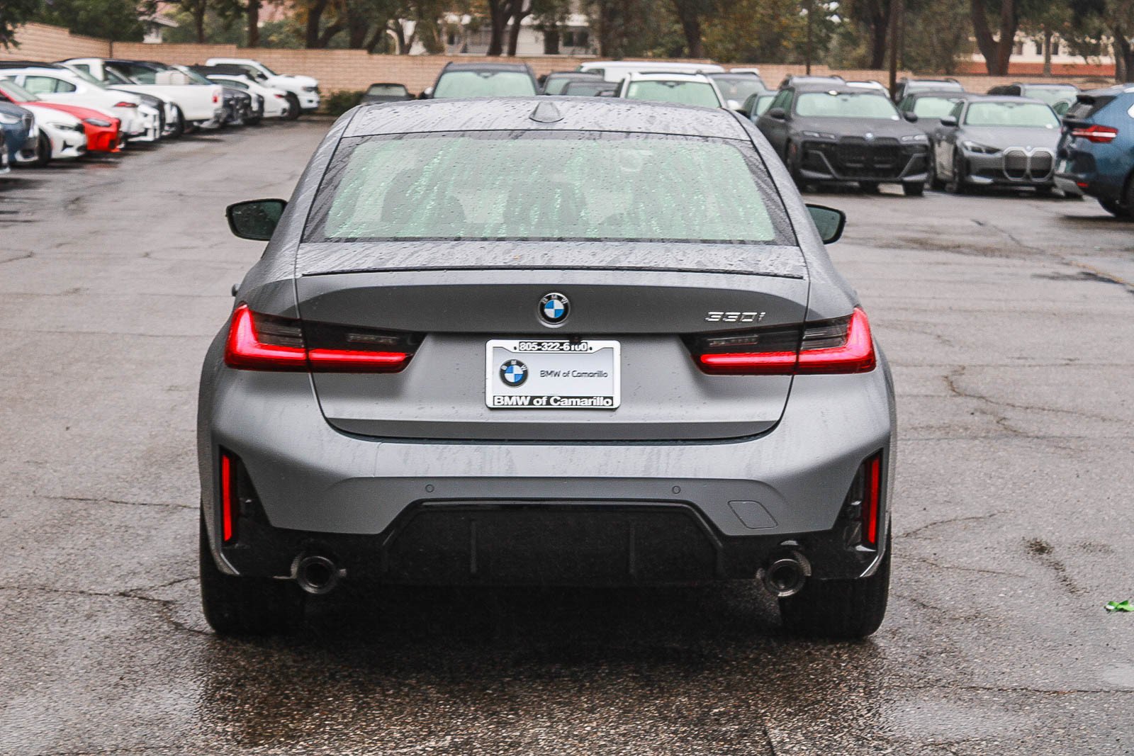 New 2026 Frozen Pure Grey Metallic BMW 330i NA image 5