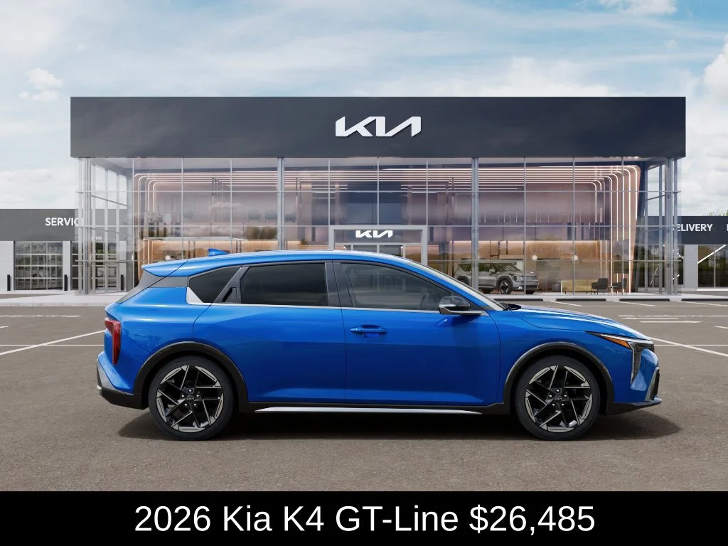 New 2026 Wave Blue Kia GT-Line image 8