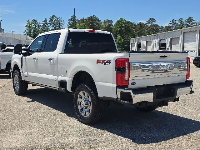 Used 2024 White Ford King Ranch image 3