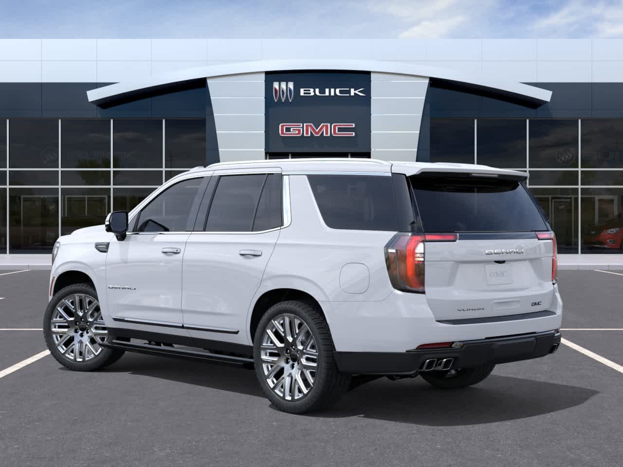 New 2026 Glacier White Tricoat GMC Denali Ultimate image 3