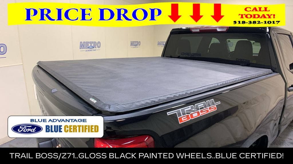 Certified Used 2024 Black Chevrolet Custom Trail Boss image 17