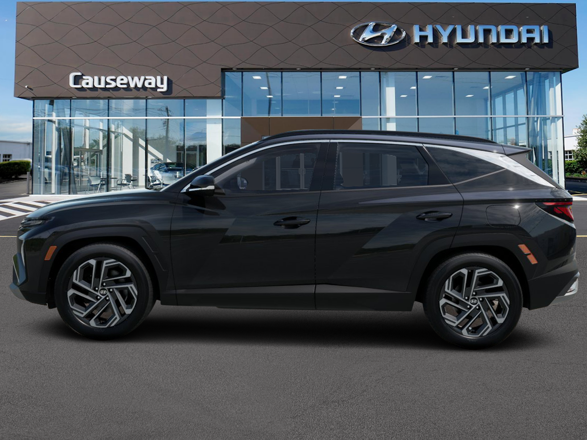 New 2026 Black Hyundai SEL Plus AWD image 3