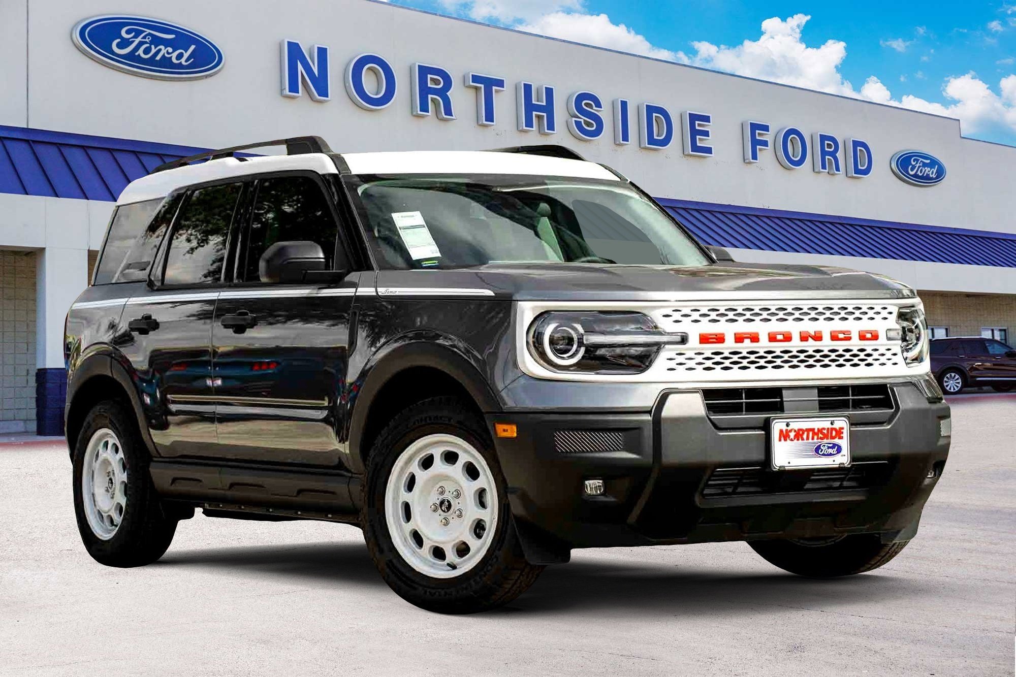 New 2025 Carbonized Gray Metallic Ford Heritage image 1