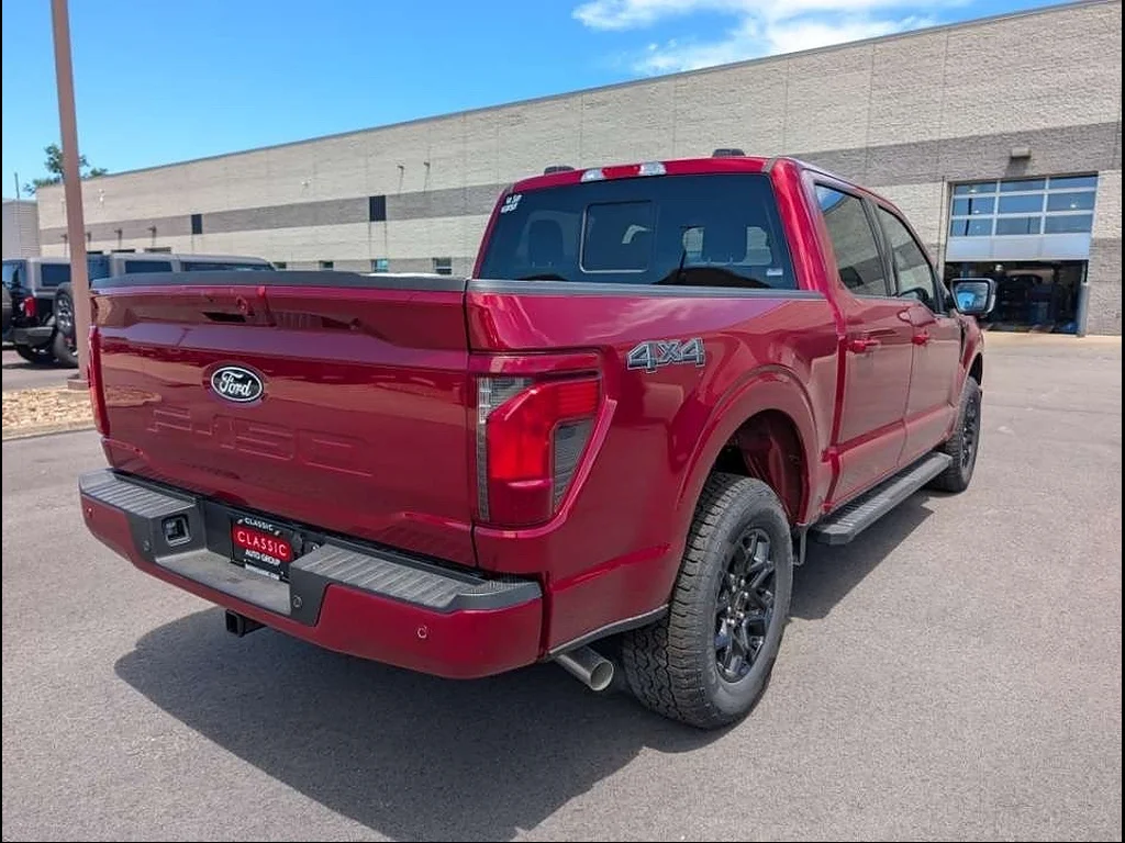 New 2026 Ruby Red Metallic Tinted Clearcoat Ford XLT image 3