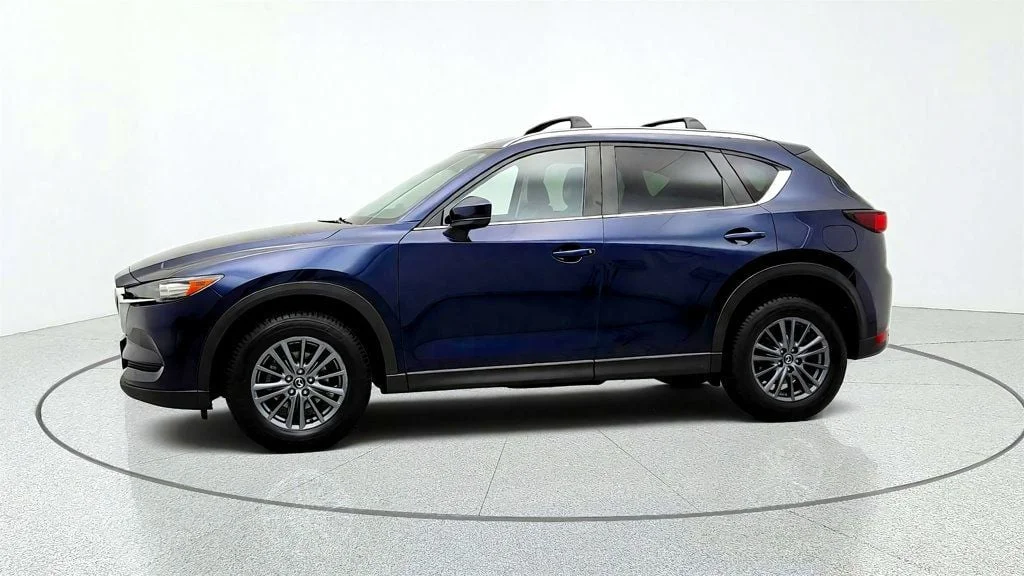 Used 2020 Deep Crystal Blue Mica Mazda Touring FWD image 8