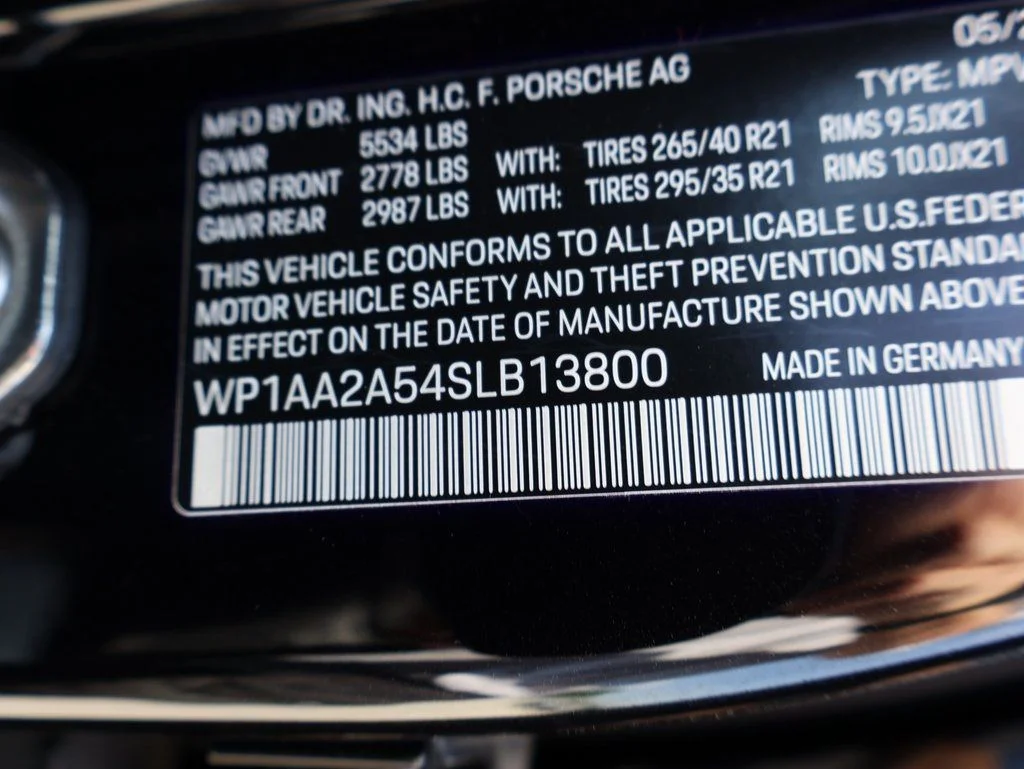 Used 2025 Jet Black Metallic Porsche T image 38