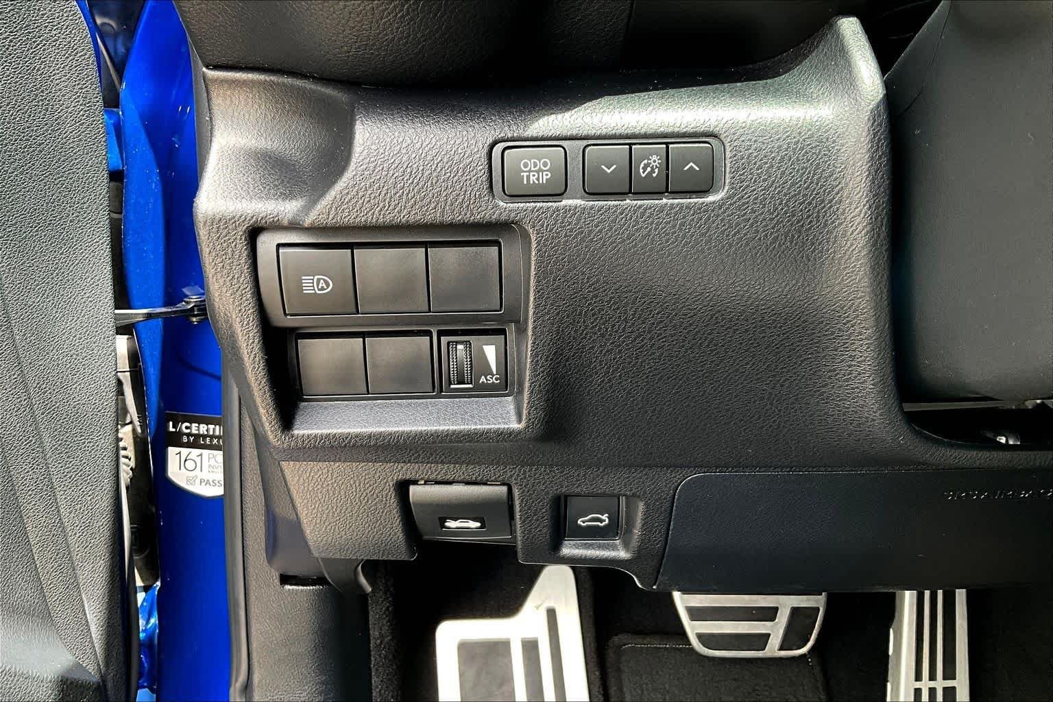 Certified Used 2021 Ultrasonic Blue Mica 2.0 Lexus F SPORT image 34