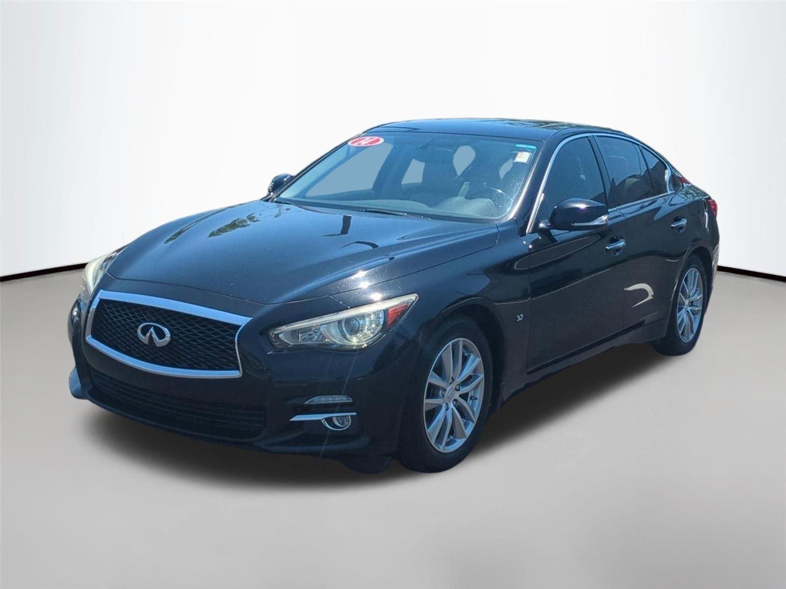 Used 2014 INFINITI Q50 Premium with VIN JN1BV7AR0EM706985 for sale in Smithfield, NC